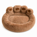 Fluffy dog bed