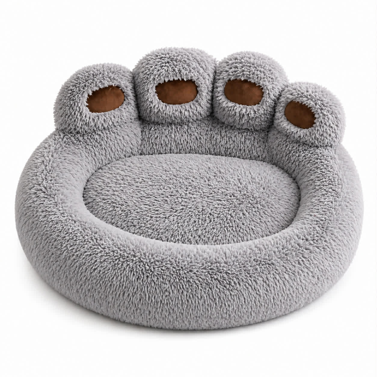 Fluffy dog bed