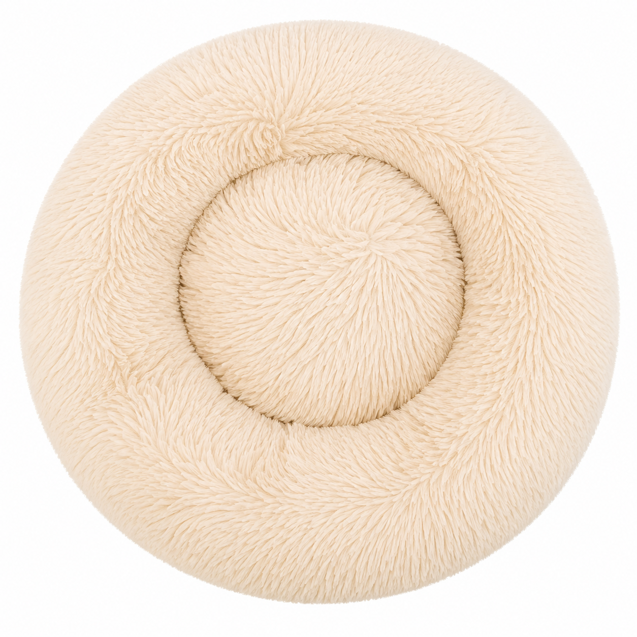 Round pet bed