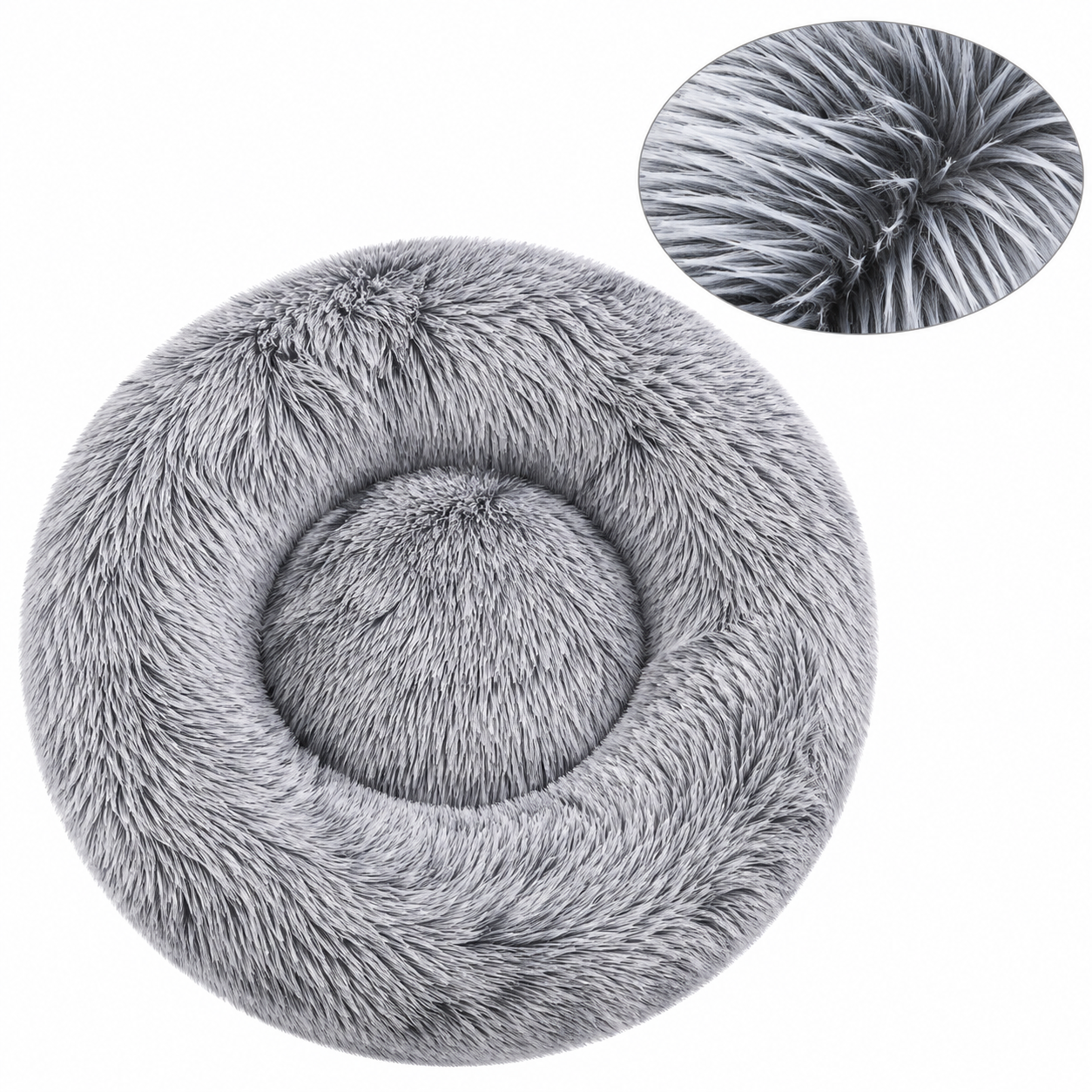 Round pet bed